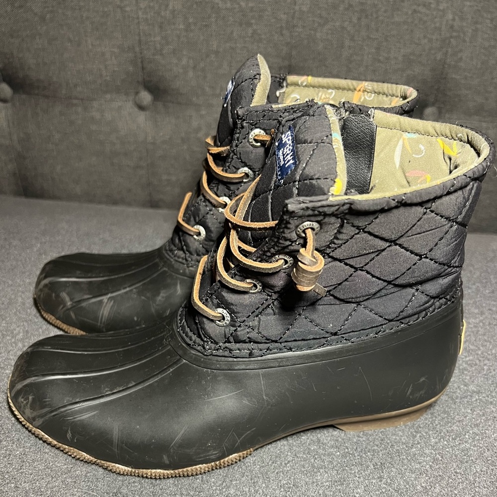 Sperry Women's Saltwater Quilted Duck Boots